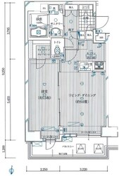 ガリシア錦糸町ステーションフロントの物件間取画像